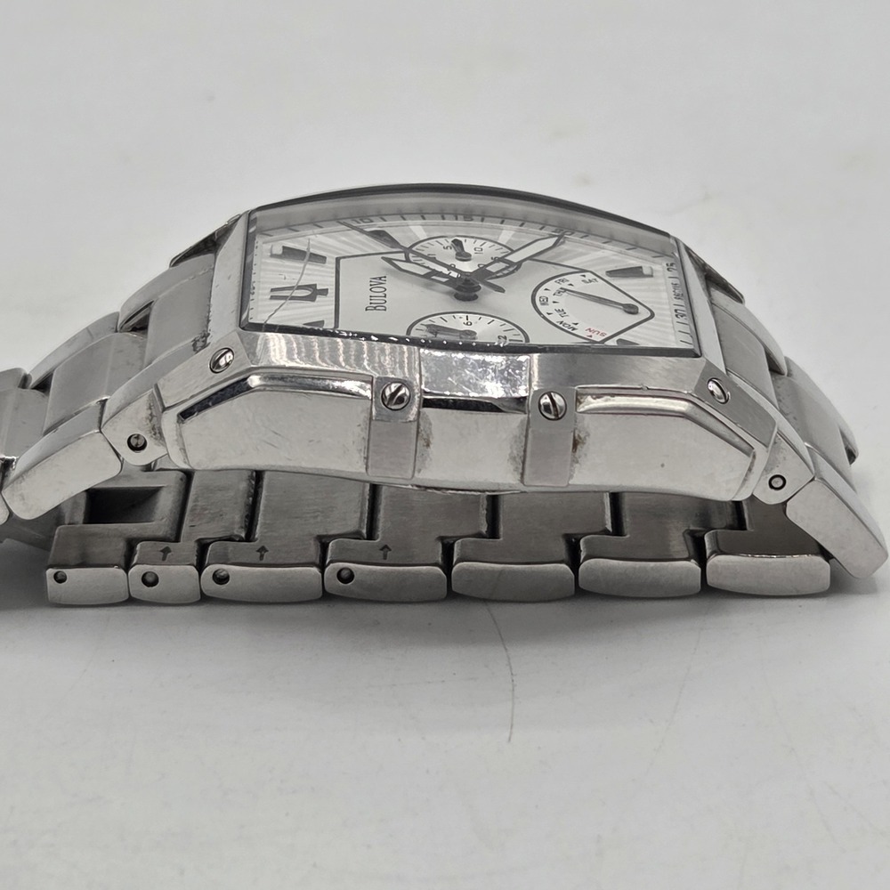 Bulova Winter Moor 96C115 Mens Watch Stainless Steel Water Resistant - Picture 4 of 9